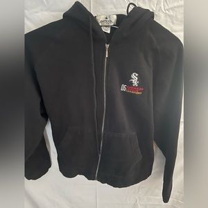 Vintage 2005 black soxs World Series zip up hoodie